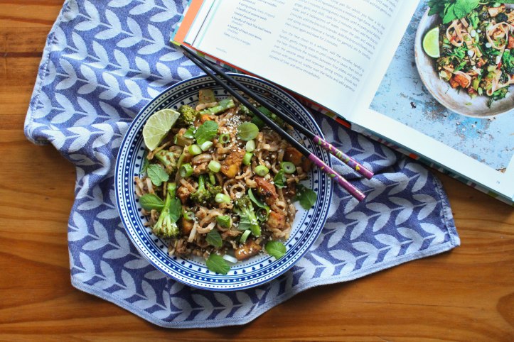 Meera Sodha's Peanut Butter & Purple Sprouting Broccoli Pad Thai